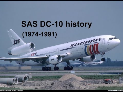 Scandinavian Airlines DC-10 history (1974-1991)