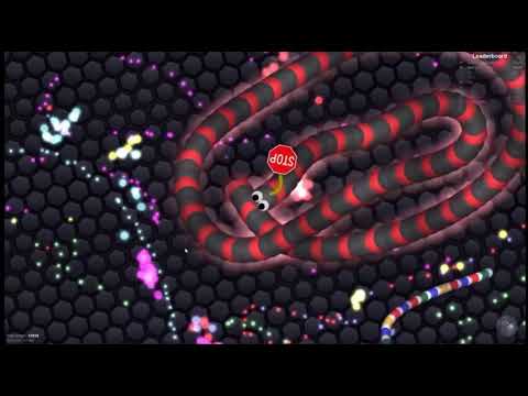 Slither.io A.I. 1 Tiny Hacker Snake vs Monster Snakes Epic Slitherio Gameplay!