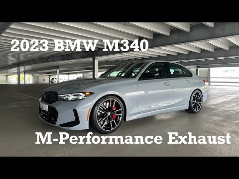 2023 BMW M340 M-Performance Exhaust