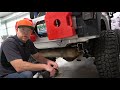 Crawltek Inferno Rear Bumper - Black - JK 