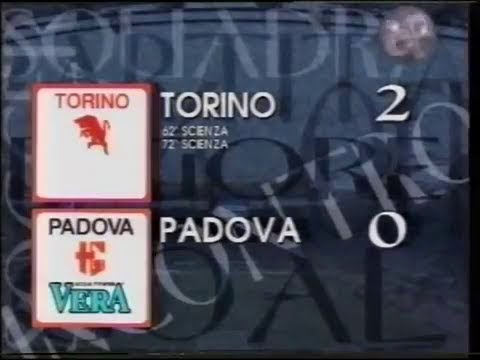 1994-95 (3a - 18-09-1994) Torino-Padova 2-0 [Scienza,Scienza] Gol 90°Minuto Rai
