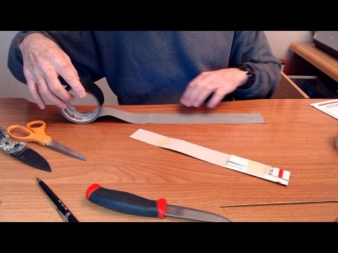 How to Make Duct Tape Sheath for Mora Knife