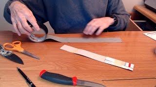 How to Make Duct Tape Sheath for Mora Knife