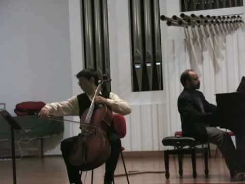 Shostakovich cello sonata, 1 movement