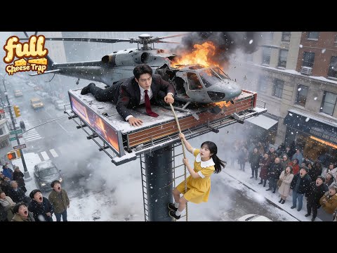 No One Dared Save Ceo Trapped Atop Towering Billboard After Crash—Only Poor Girl Climbed&Saved Him!