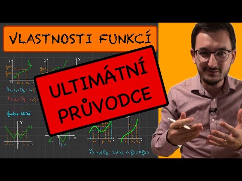 Vlastnosti funkcí - prostá, sudá, lichá, rostoucí, klesající, maximum, minimum, omezenost