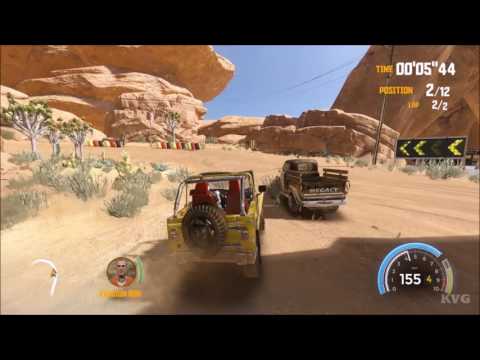 FlatOut 4: Total Insanity - Desert Outskirts - Gameplay (PS4 Pro HD) [1080p60FPS]