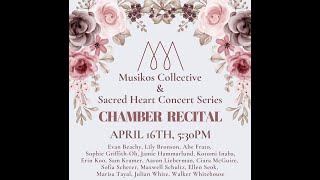 The Sacred Heart Concert Series at Oberlin presents: A Chamber Recital
