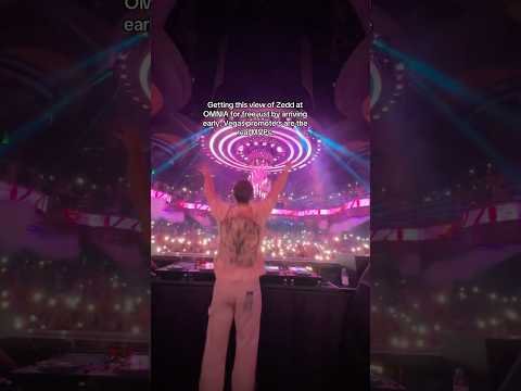 Getting this view of Zedd at OMNIA for free just by arriving early. #zedd #omnialasvegas #edm