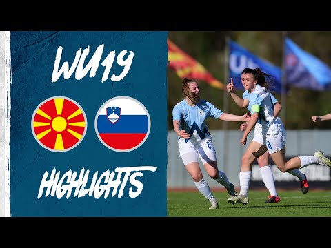 Severna Makedonija - Slovenija | WU19 kvalifikacije Liga B | Vrhunci