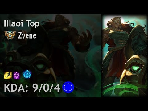 Illaoi Top vs Maokai - Zvene - EUW Challenger Patch 8.2