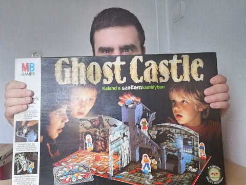 04# Egyéb vintage játékok - A Szellemkastély társasjáték (1990) - Játékok a polcról