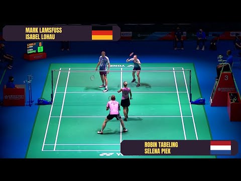 BADMINTON | Mark LAMSFUSS/Isabel LOHAU (GER) vs. Robin TABELING/Selena PIEK (FRA) | Japan Open 2022