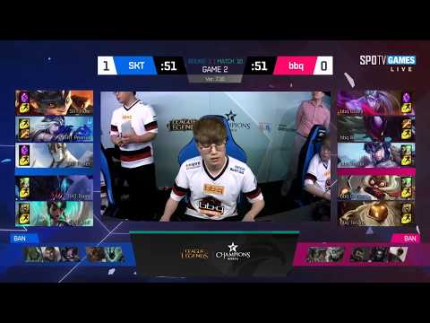 [04.06.2017] BBQ vs SKT  [LCK Summer 2017] Highlights Game 2 | Faker Galio Mid Vs Tempt corki