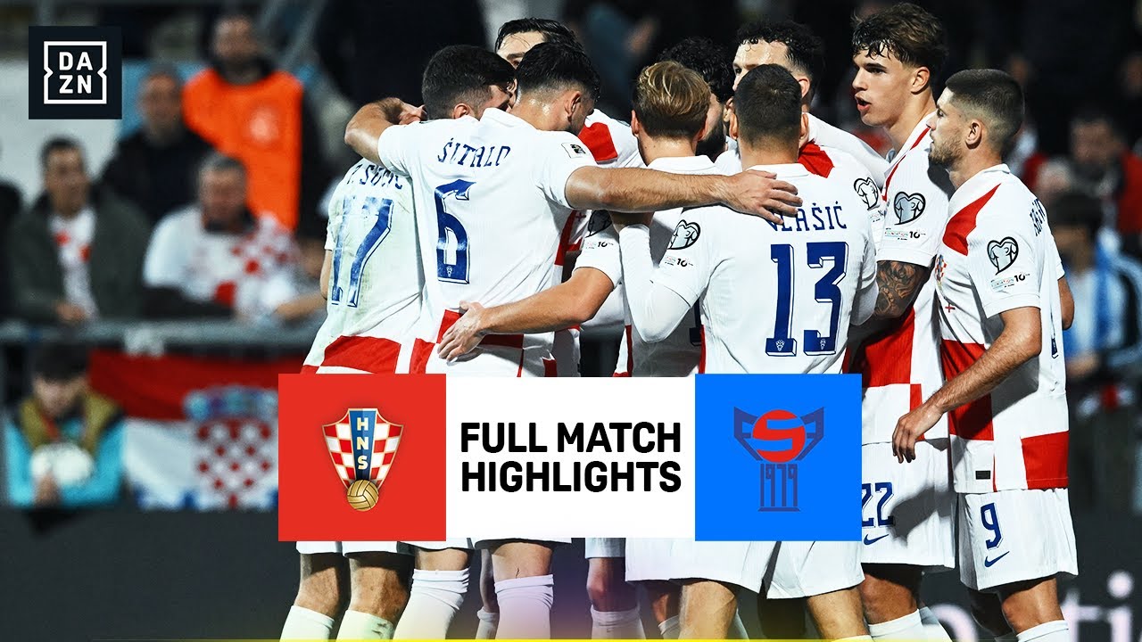 Croatia vs Faroe Islands | European 2026 World Cup Qualifiers