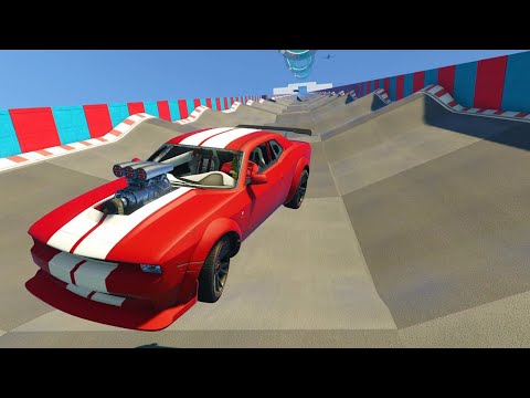 MEGA RAMPA 722.000% IMPOSIBLE! A VOLAR!! - GTA V ONLINE
