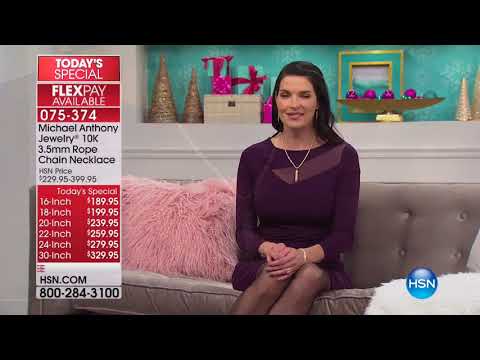 HSN | Michael Anthony Jewelry 11.29.2017 - 12 AM