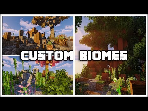 How to Build Custom Biomes in Minecraft
