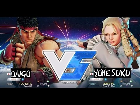 SF5 / V - MCZ Daigo Umehara (Ryu) vs Yonesuku (Karin) 【 スト５ 】