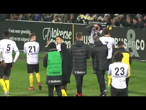 Lokeren tot ik sterf - groeten na Lokeren - Beerschot op you'll never walk alone