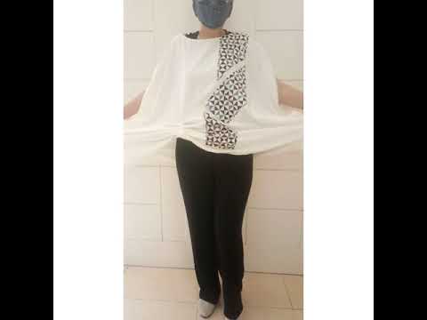 #tutorialouter #reviewponco #reviewouter Blus Batik Modern Atasan Big Size Blouse Batik