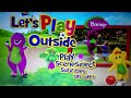 Dvd Menu Walktrough Barney Let S Play Outside UK DVD 2012
