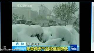 Chinese Government Creates First Snowstorm with Silver Iodide CloudSeeding!