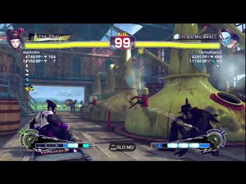 aiaitomo [Juri] vs. taroumaruZ [Vega] | SSF4 AE