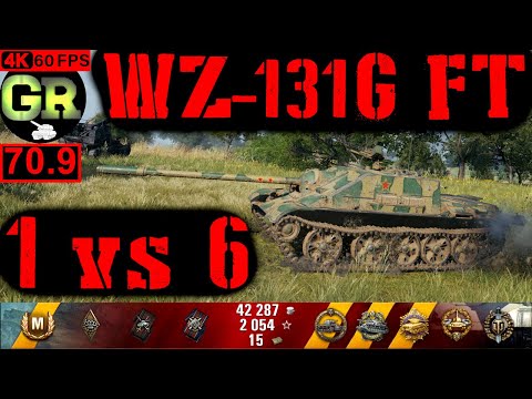 71_World of Tanks WZ-131G FT WoT Replay - 11 Kills 2.5K DMG(Patch 1.4.0)