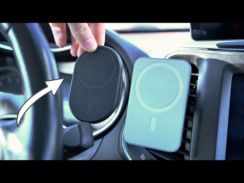 Belkin magnetinis automobilio laikiklis WIC004BTBK-NC video