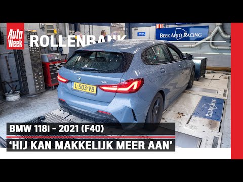 BMW 118i - 2021 (F40) - Op de rollenbank