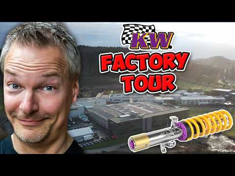 So werden KW Fahrwerke gebaut - Besuch mit meinem TESLA bei KW