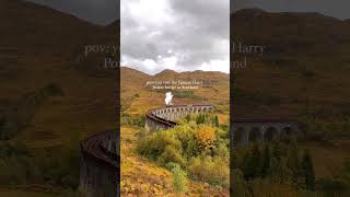 Exploring the Iconic Harry Potter Bridge in Scotland this Fall 🍂 #harrypotter #scotland #travel