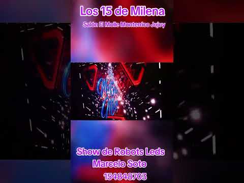 Show de Robots Leds Marcelo Soto jujuy argentina 154848703salon el Molle Monterrico