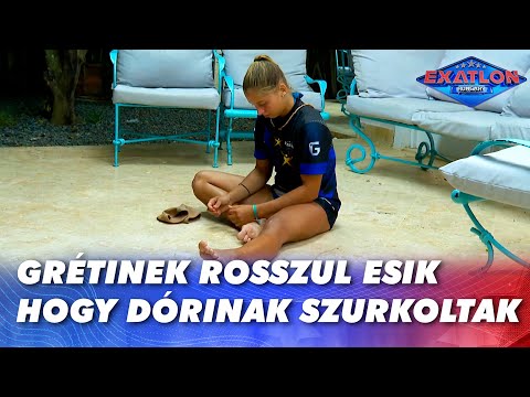 Grétinek rosszul esik hogy Dórinak szurkoltak | Exatlon Hungary | 3. Évad | #109