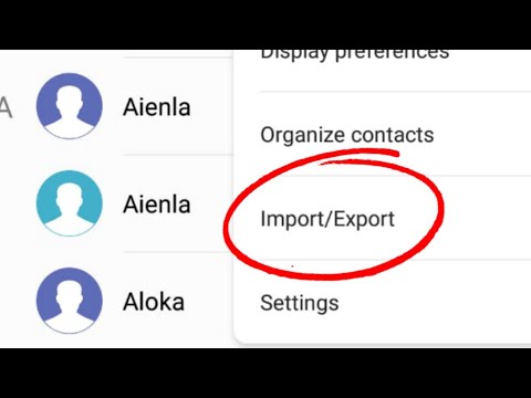 Huawei Honor Phone || How to Import Contacts