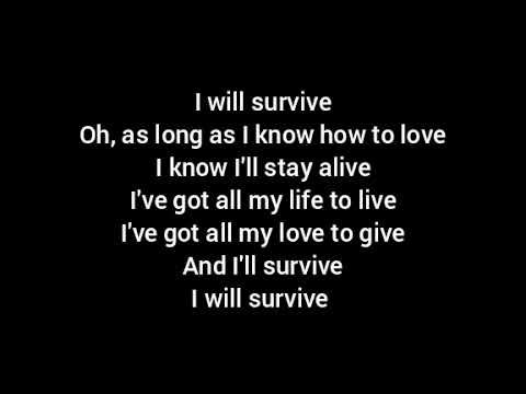 Demi lovato - i will survive (karaoke)