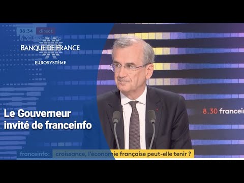 Le Gouverneur de la Banque de France, invité de la matinale de franceinfo | Banque de France
