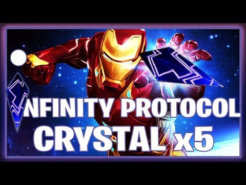 5x Ironman Infinity War FGMC Crystals! Infinite Protocol Marvel Contest of Champions