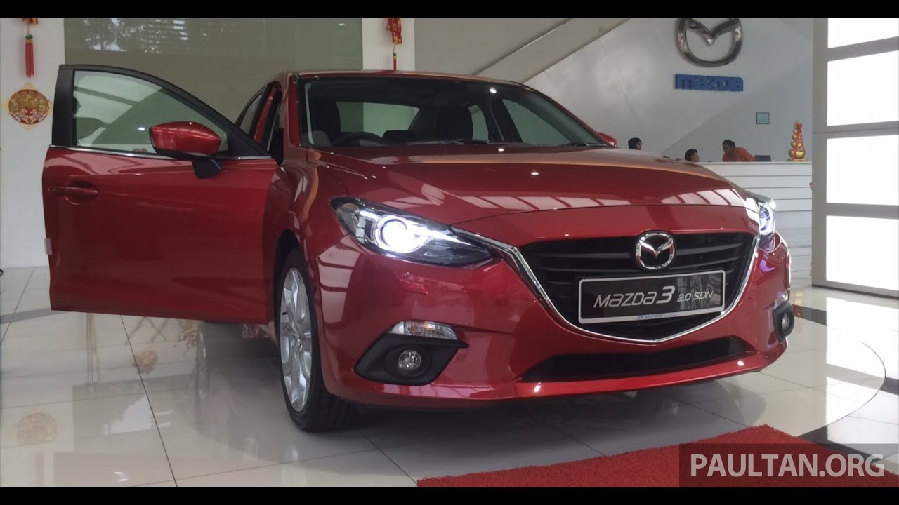 Mazda 3 2.0 Skyactiv Sedan Malaysia Walk-Around - paultan.org