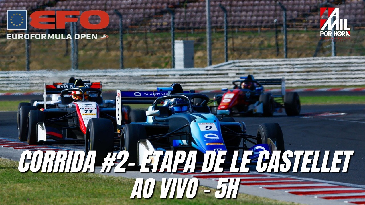 🟣EUROFORMULA OPEN 2026 | ETAPA DE LE CASTELLET  - 2ª CORRIDA | AO VIVO E COM IMAGENS