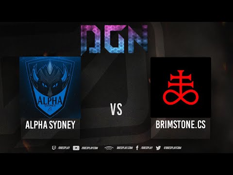 Alpha Sydney Vs Brimstone -  PacificES Pro Series $2.5k Finals