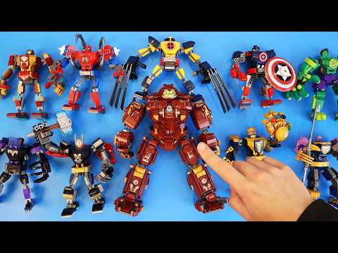 10 Marvel Mech Armor Sets You NEED to See | Unofficial LEGO