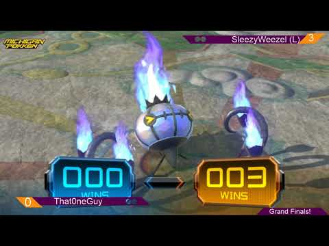 That0neGuy (Chandelure) vs SleezyWeezel (Gengar) Grand Finals - Pokken at HSL - 6-22-18