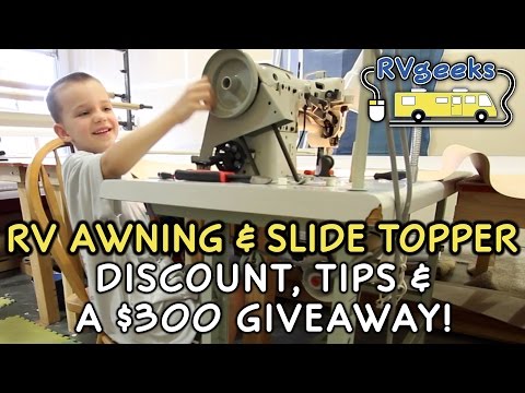 RV Awning & Slide Topper Replacement Fabric Discount & Tips