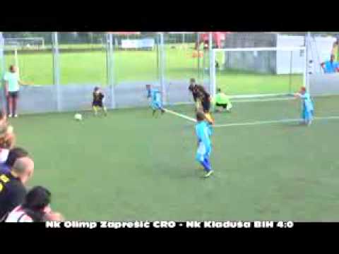 Nk Olimp Zaprešić CRO   Nk Kladuša BIH 6 0, 21 06 2014 Brežice U7,polufinale
