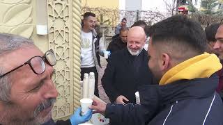 BAŞKAN ÇOLAKBAYRAKDAR “SOĞUK GÜNLERDE GÖNÜLLERİ ISITIYORUZ”