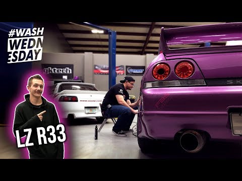 Adam LZ's R33 Skyline + 750HP 335i Joyride | Giveaway Car Full Detail + Coating | WASHWEDNESDAY