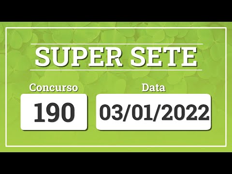 Capa de SUPER SETE 190