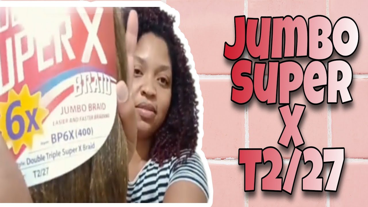 cabelo Jumbo Super X (400g) - Jumbão Tranças Box Braids,twist T4/27